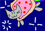 Nyan cat fans     ( big time)