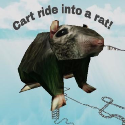Cart Ride Into a Rat!