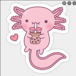 PINK PINK AXOLOTL