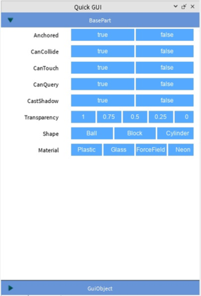Quick GUI Tools preview 1