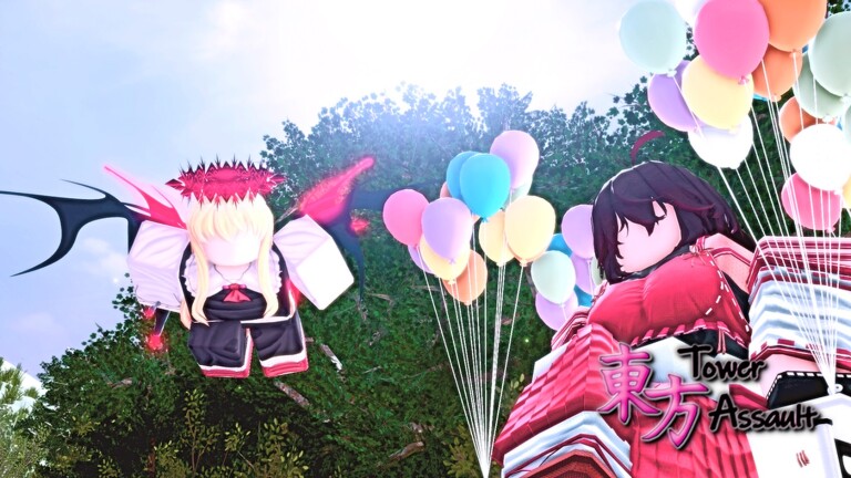 Touhou Tower Assault — official Roblox game image