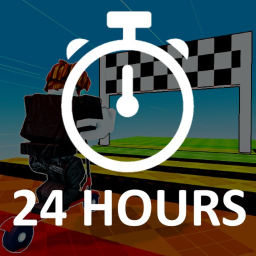Obby But You're on a Scooter Roblox game icon