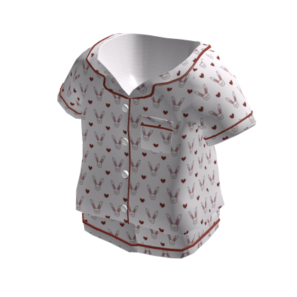 Preppy Easter Pajama Set 3.0 Pink Red