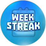 Week Streak | Roblox Game Badge - Rolimon's