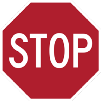 Stop Sign Roblox decal