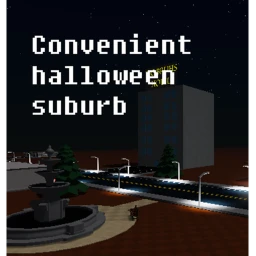 convenient halloween suburban icon