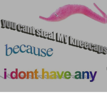 I d k?