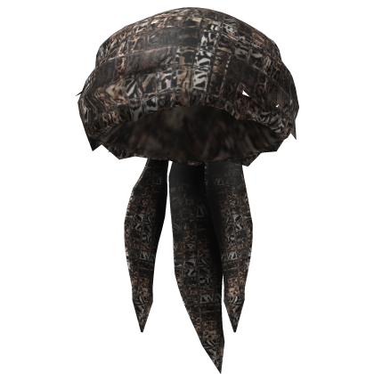 Brown Designed Silky Durag