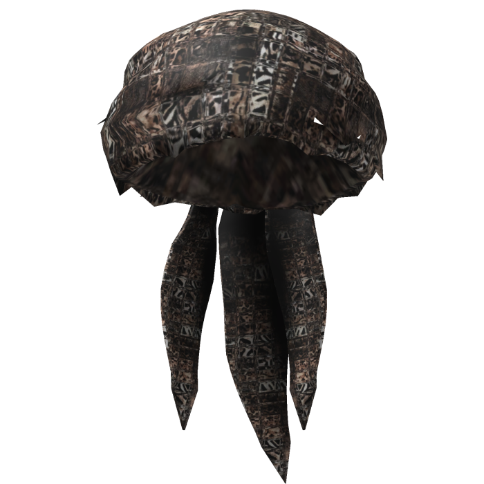 Brown Designed Silky Durag