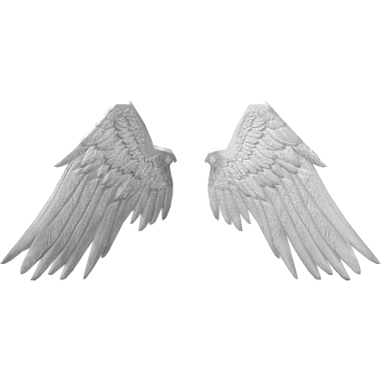 (Pt 2) White Icarus Wings Feathers Recolor (Addon) Roblox item