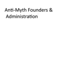 Anti-Myth Founders & Administration