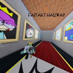 fan art hallway