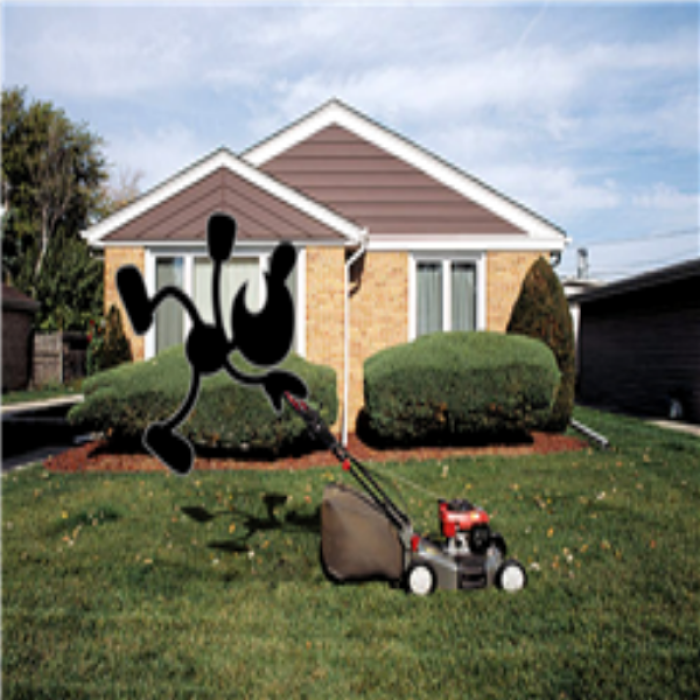 Mr.Game And Watch Likes Lawn Mowers Roblox decal