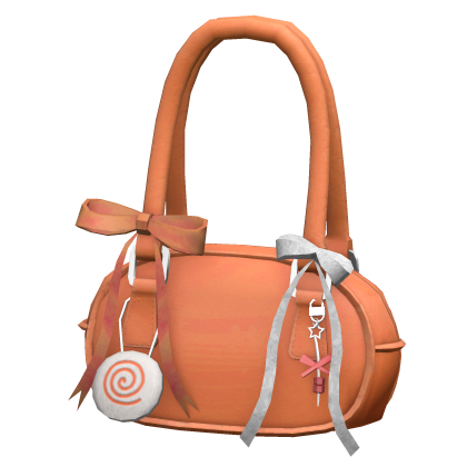 [NEW 🚨] Orange Kawaii Sushi Purse with Cute Bow