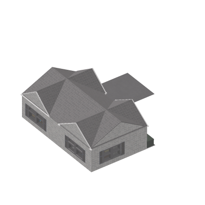 🌸 SUBURBAN HOUSE Modern Tree