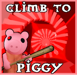 Climb 1000 Stairs to Piggy Obby! 🐷