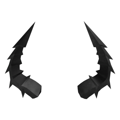 [FREE] Black Horns Roblox item
