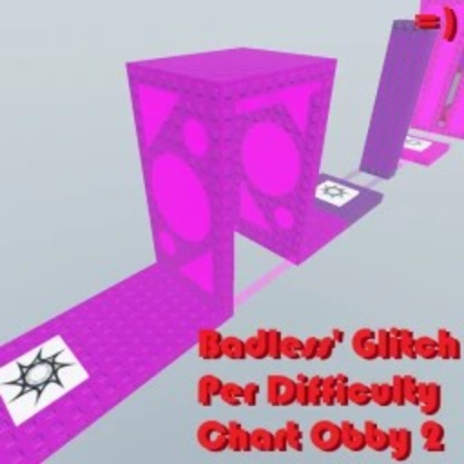 Badless' Glitch Per Difficulty Chart Obby 2