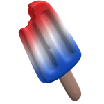 Red White & Blue Berry Popsicle