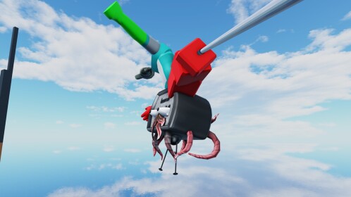 Physically Simulated Characters Demo