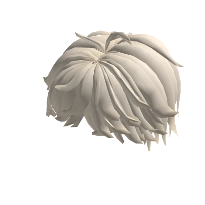 Blonde Fluffy Hair ✮ Roblox item render