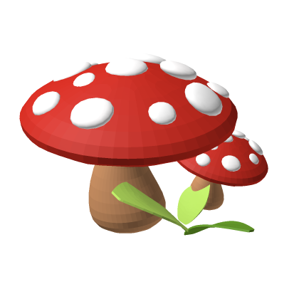[2026] low poly mushroom