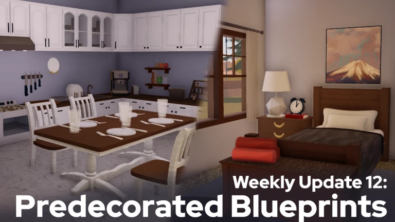 Predecorated Blueprints!
