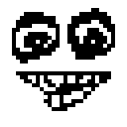 scary face Roblox decal
