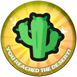 Reached Desert!