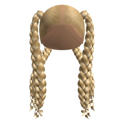 Cute jumbo braids (blonde) Roblox item