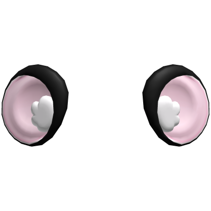 ♡ ꒰ BIG oversized black mouse ears ꒱ ♡  Roblox item