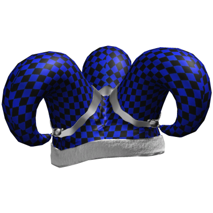 Blue Playful Jester Hat