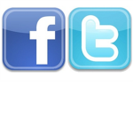 facebook and twitter