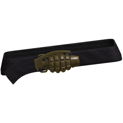 Y2k Grunge Grenade Belt Purple 3.0