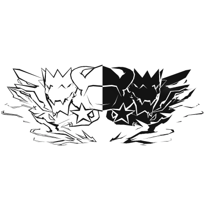 Cartoony Black&White