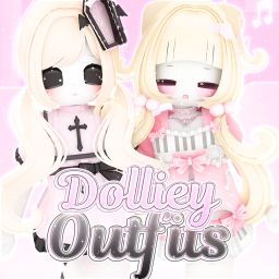 ꒰ FREE UGC ꒱ Dolliey Dollette Outfits ♡