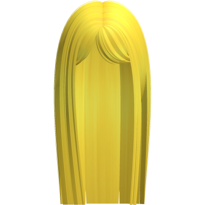 Sleek Popular Long Straight Hair (Yellow)