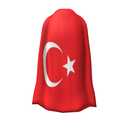 UEFA Euro 2024 Türkiye Cloak Roblox item thumbnail