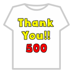 thank you 500
