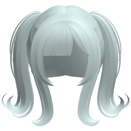 shy jirai kei soft swirly pigtails