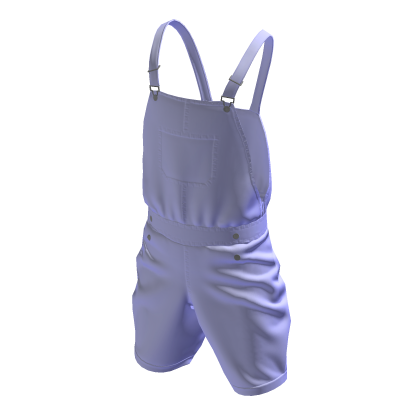 Blue Short Overalls