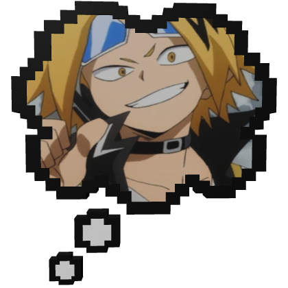 Denki Kaminari MHA | Thinking Bubble 