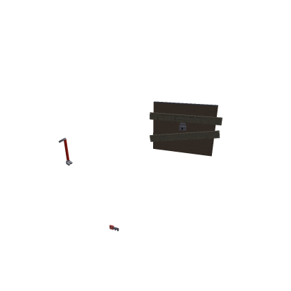 Locked door with Crowbar and Key