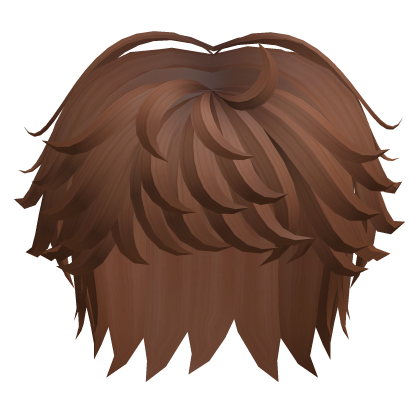 Fluffy Messy Boy Hair Ginger Roblox item