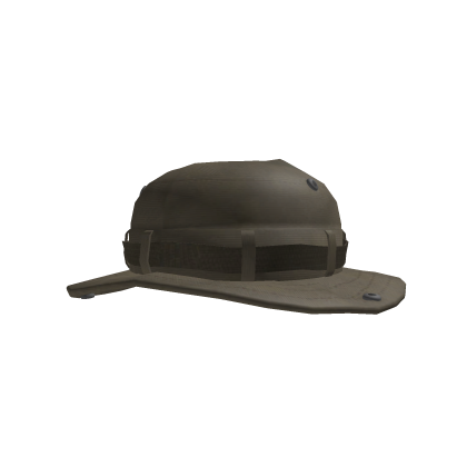  Casual military fishing boonie green hat  Roblox item