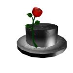 Sad Time Tragic Rose Hat