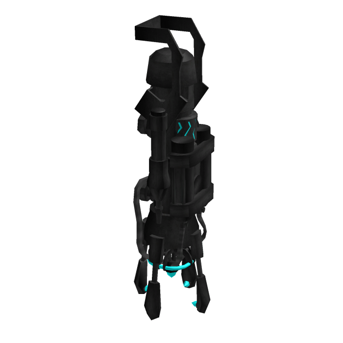 Left Cyan Forearm General Boombox Juggy Blaster