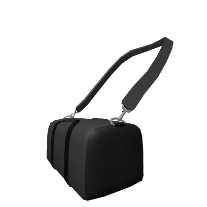 Black messenger bag roblox deals