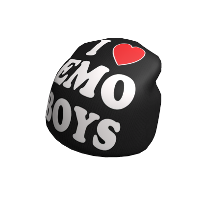 I ❤ Emo Boys Beanie Roblox item