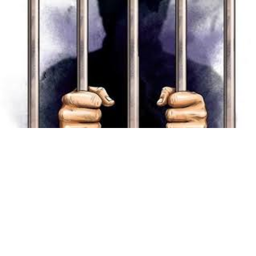 Behind the bars